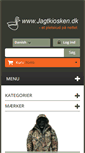 Mobile Screenshot of jagtkiosken.dk